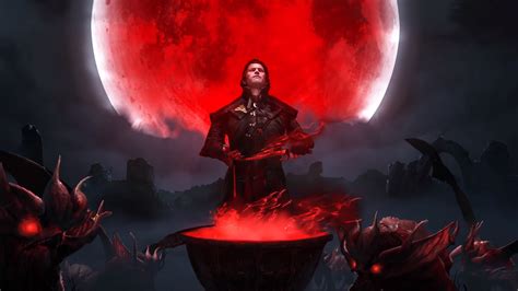 Crimson covered curse of the moon